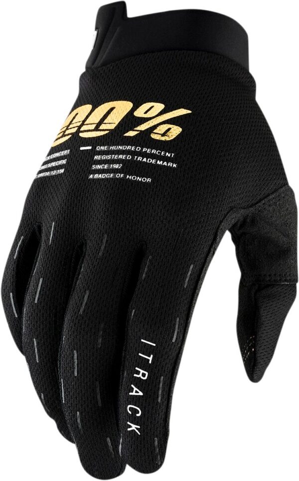 GLOVE ITRACK BK SM