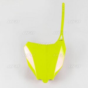 FRT#PLATE CRF450 17 FLO YELLOW