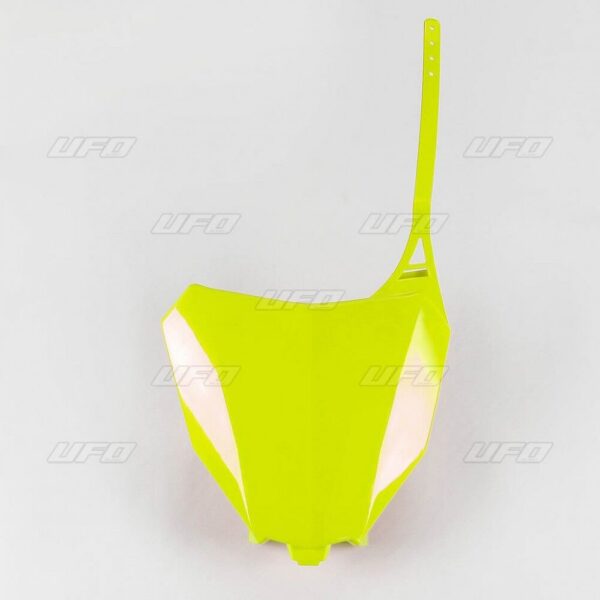 FRT#PLATE CRF450 17 FLO YELLOW