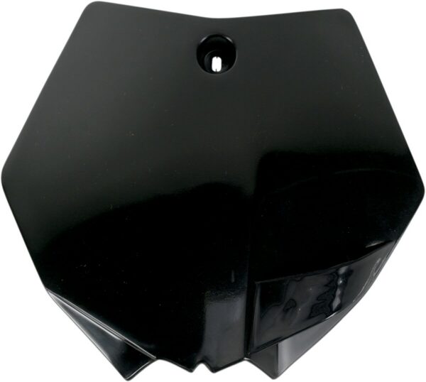PLATE # KTM65 9-10 BLK