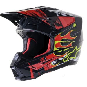 HELMET SM5 RASH RED/G 2X