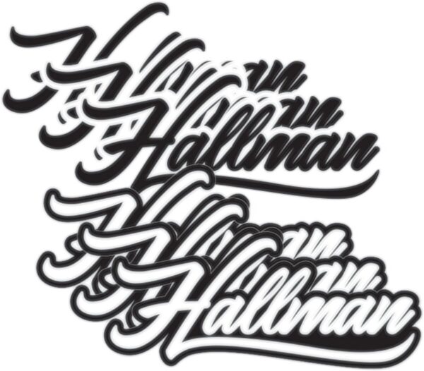 DECAL HALLMAN ORIGNAL 6PK