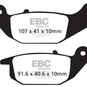 BRAKE PAD SFA ORG SCOOTER