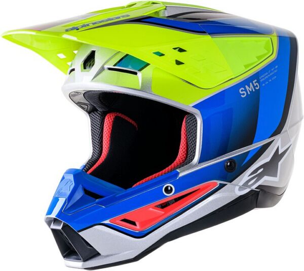 HELMET SM5 SAIL YLW/BL XS