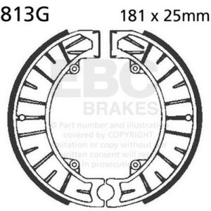 BRAKE SHOE GROOVED
