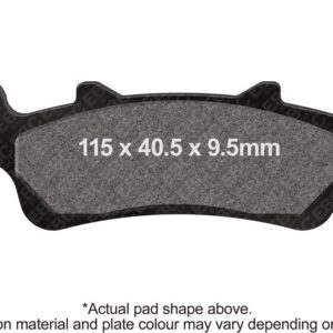 BRAKE PAD CARBON SCOOTER