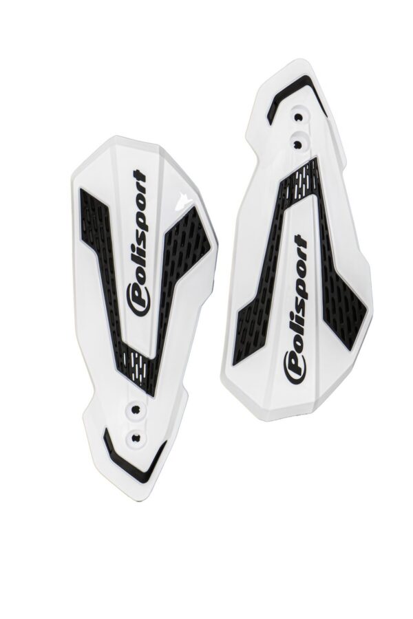HANDGUARDS MX FLOW WH/BK