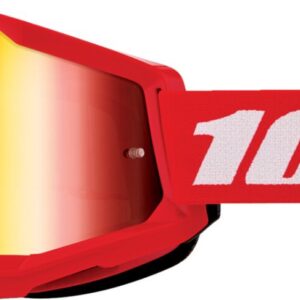 GOGGLE STRATA 2 JNR RED MIR RD