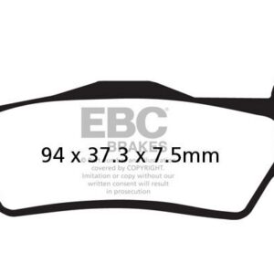 BRAKE PAD CARBON SCOOTER