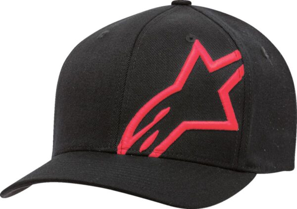 HAT CSHIFT CV BK/RED L/XL