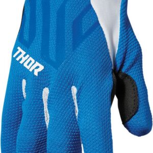 GLOVE DRAFT BLUE/WHITE MD