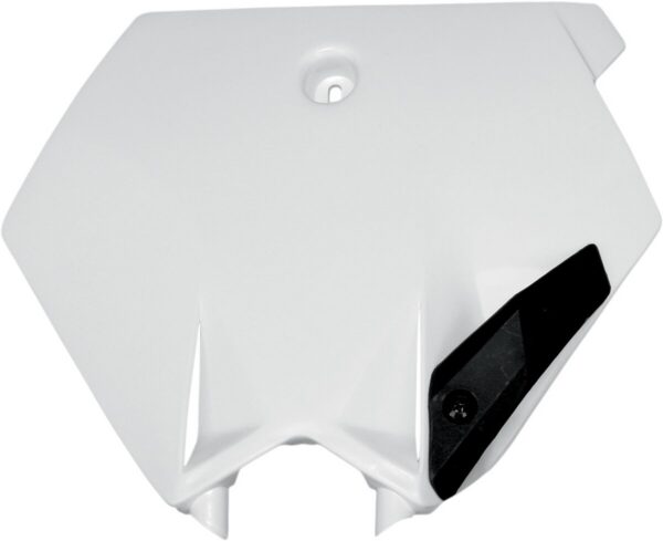 PLATE # FRT KTM85 04-12 WHT