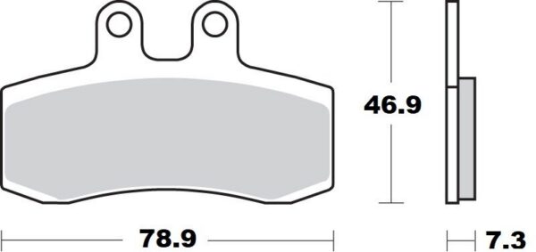BRAKE PAD CERAMIC