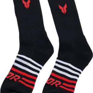 SOCKS 3PK BLACK SM/MD
