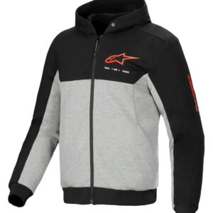 HOODIE CHROME V2 SPORT BK/GY/R