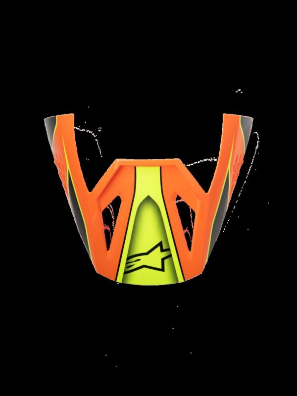 VISOR SM3 FRAY BLK/OR/YL