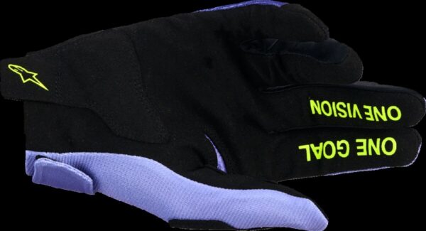 GLOVES RADAR PURPLE/YELLOW XL