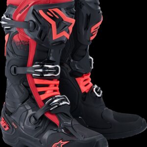 BOOT TECH 10 BLK/RD 10