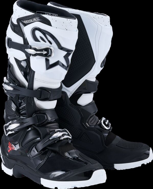 BOOT TECH 7 ENDURO BLK/WHT 13