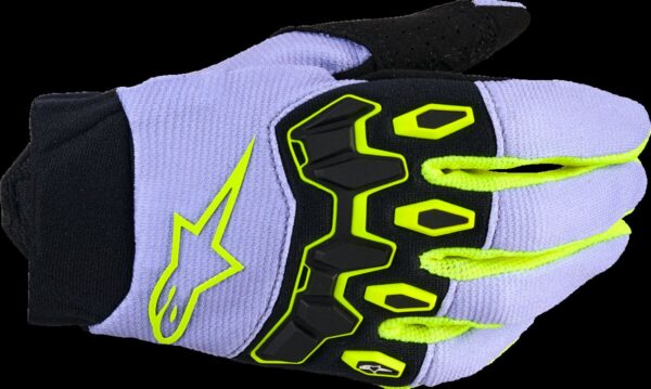 GLOVES YTH FULL BORE V2 PURPLE