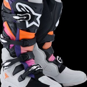 BOOT TECH 7 BLK/LT GY/ORG FL/M