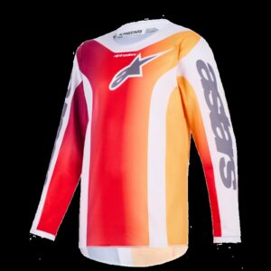 JERSEY YTH FLUID PORTL RED/GRA