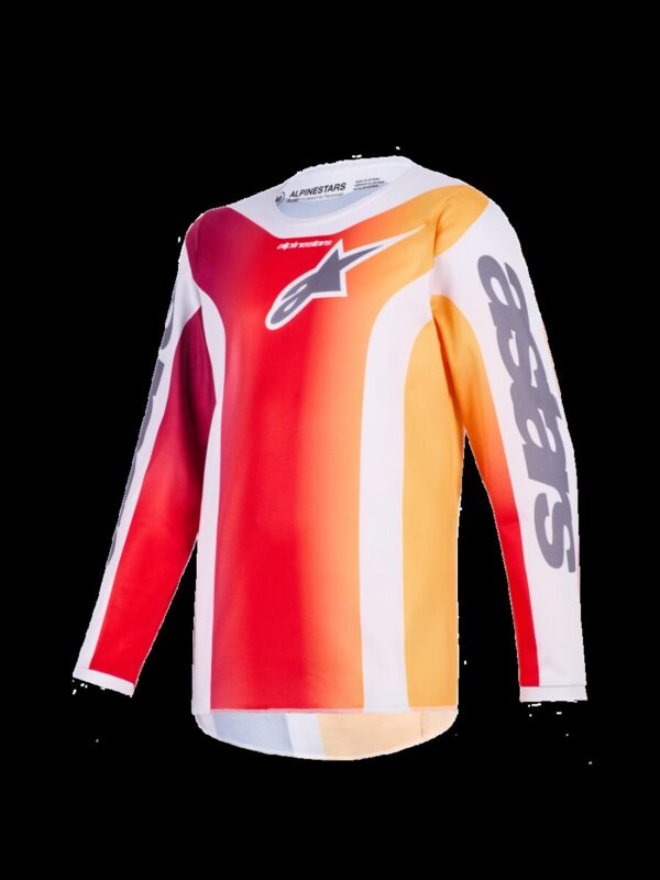 JERSEY YTH FLUID PORTL RED/GRA