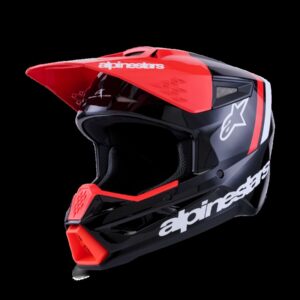 HELMET SM3 RADIUM BLK/RED/WH M