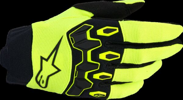 GLOVES FULL BORE V2 YEL/BLACK