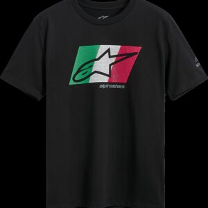 TEE SS CSF GLOBAL BLACK/GN/WH/