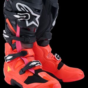 BOOT TECH 7 BLK/RD FLUO/PINK 6