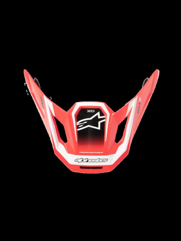 VISOR SM7 DEED RED/BLK/WH