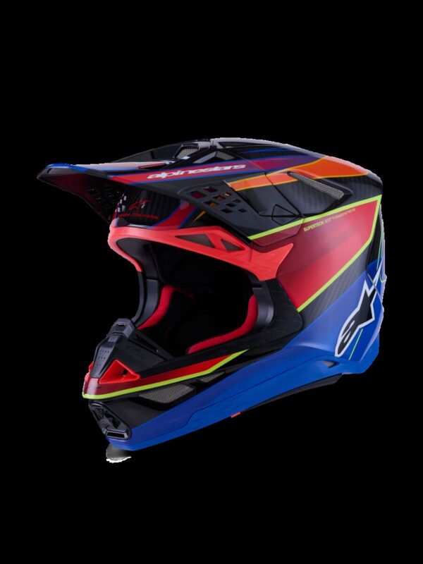 HELMET S-M10 ERA BLUE/RED/YL S