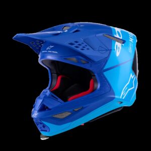HELMET S-M10 FLOOD BLUE/BLK-CA
