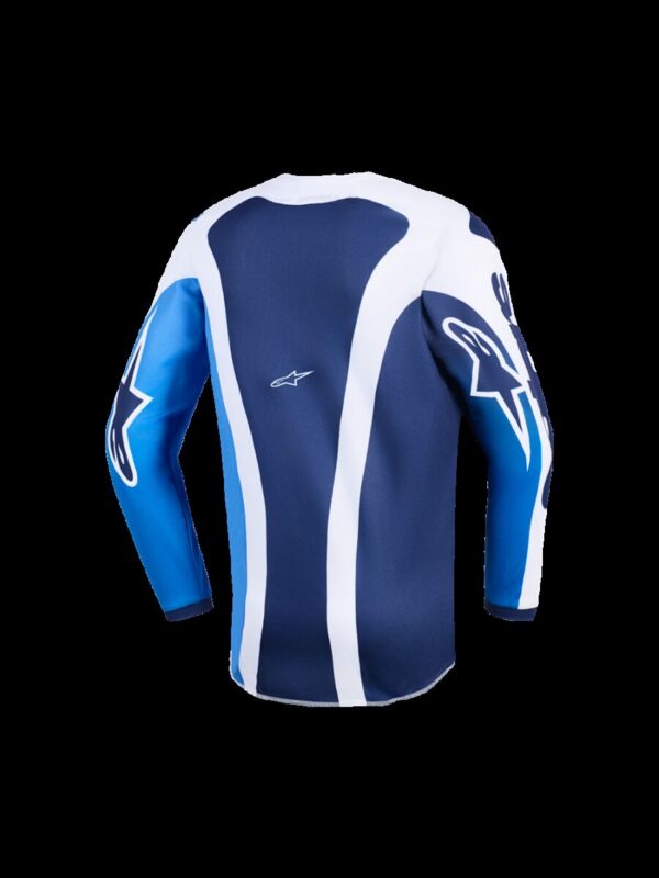 JERSEY YTH FLUID PORTL BLUE/WH