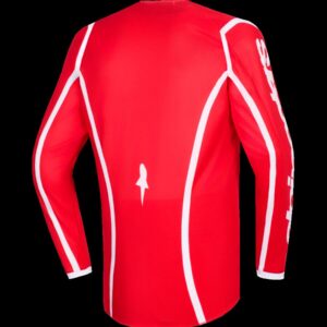 JERSEY FLUID APEX RED/WHITE XL