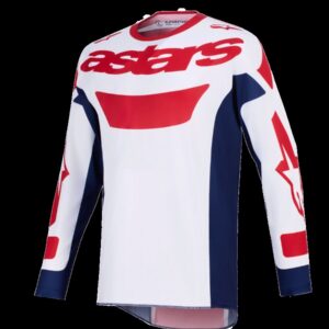 JERSEY RACER RIWAY WH/BLUE/RED