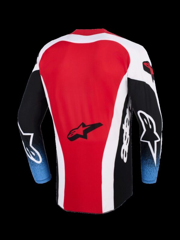 JERSEY TECHSTAR KNIF BLK/WH/RE
