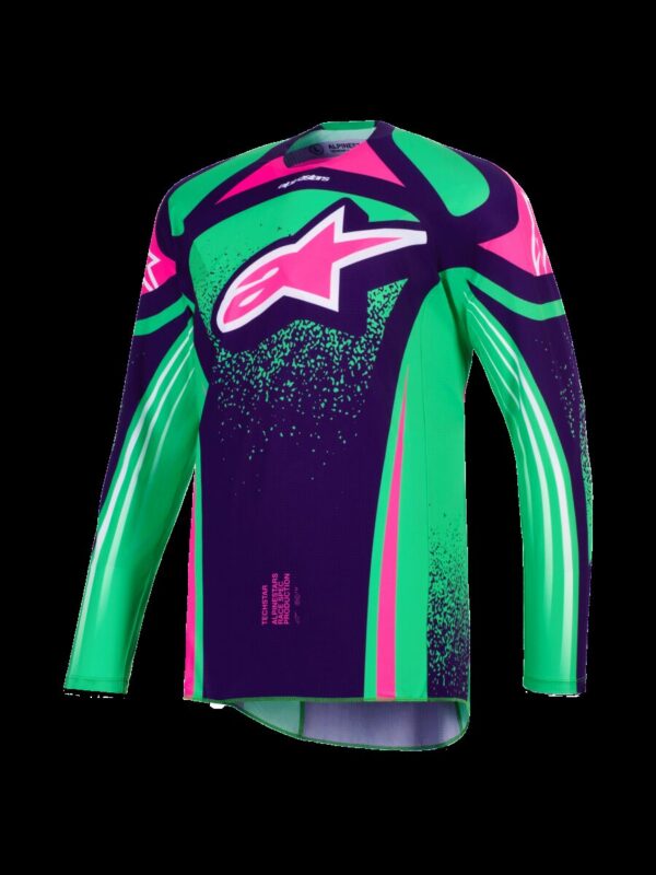 JERSEY TECHSTAR NOMUR PURP/GR/