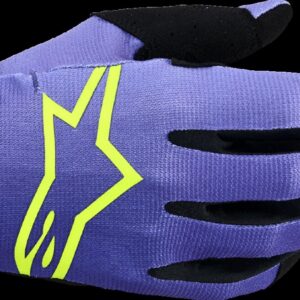 GLOVES RADAR PURPLE/YELLOW S