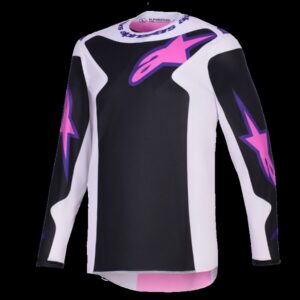 JERSEY FLUID GRID BLK/GY/PU S