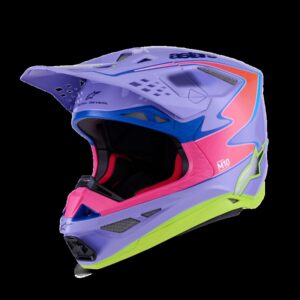HELMET SM10 JETT PURPLE/PINK X