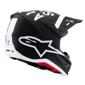 HELMET SM7 DASHER BLK/WHT S