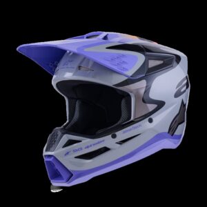 HELMET SM3 JETTSON GRAY/PUR/BL