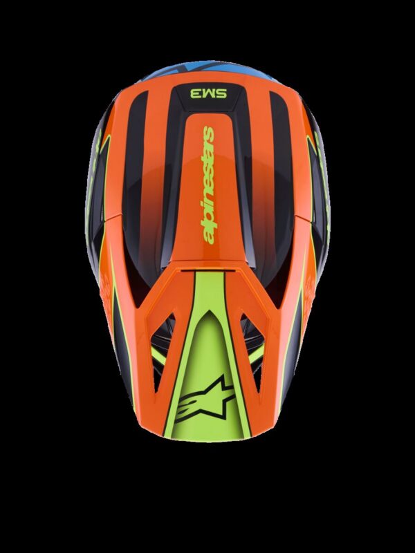 HELMET SM3 FRAY BLK/OR/YL XS