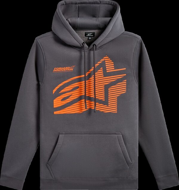 HOODIE FASTING CHARCOAL M