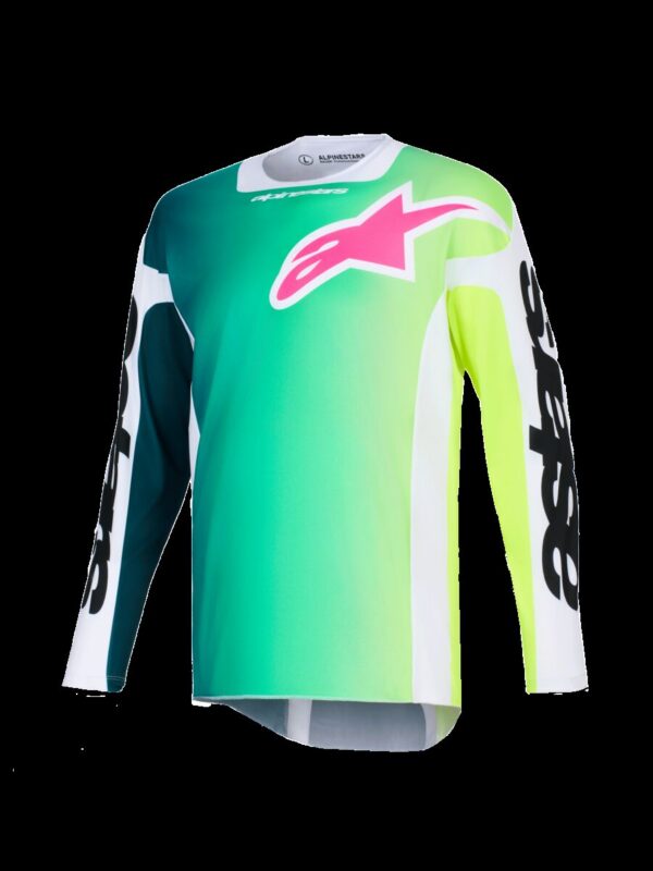 JERSEY RACER PORTL GRN/WH/BLK