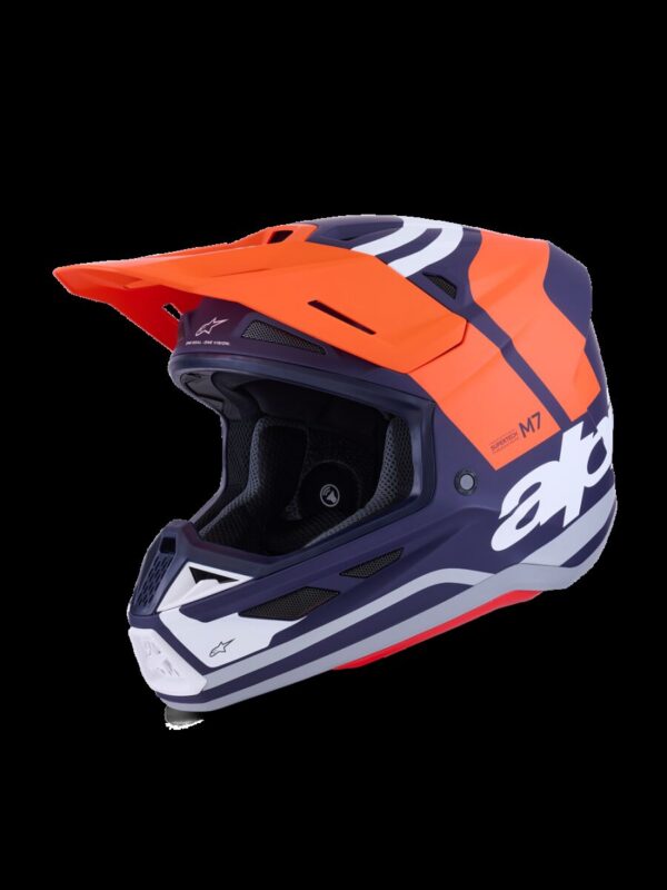 HELMET SM7 CORE ORAN/BLUE XS