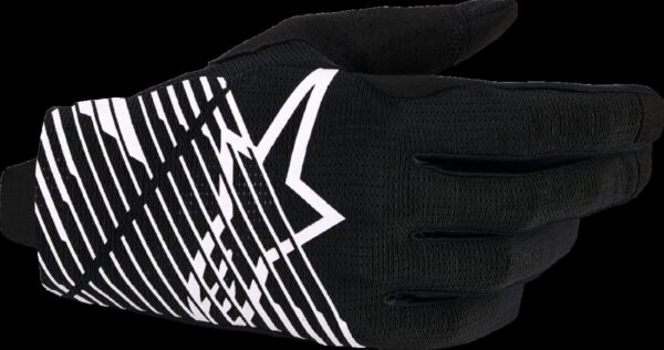 GLOVES RADAR PRO BLK/WHT 2X