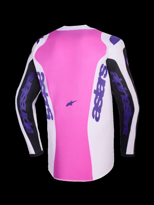 JERSEY FLUID GRID BLK/GY/PU 2X